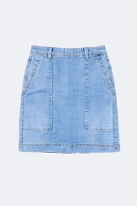 Audrey denim skort