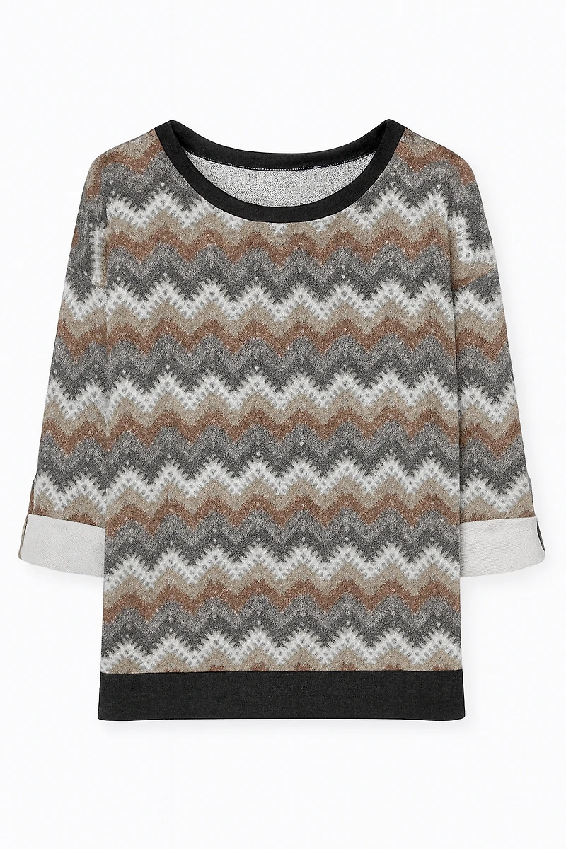 Missoni print top