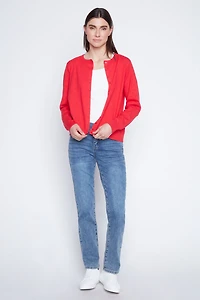 Hearts design cardigan