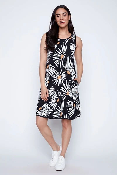 La robe réversible à fleurs de marguerite