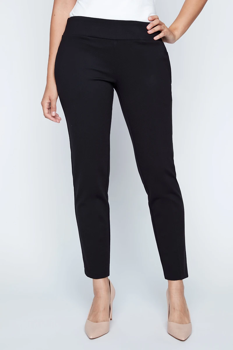 Slim leg basic pdr pant