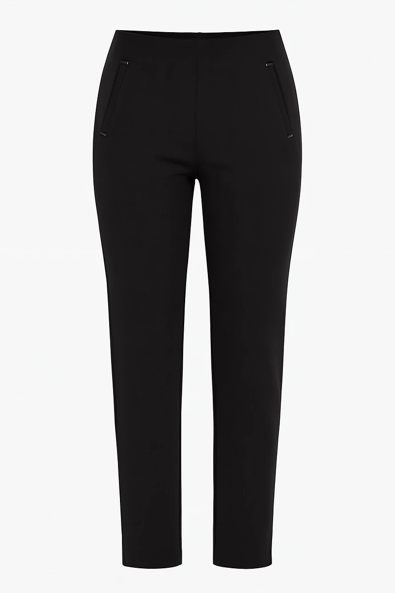 Slim leg rivet detail pant