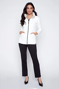 La veste en jacquard
