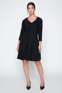 La robe noire  paillettée