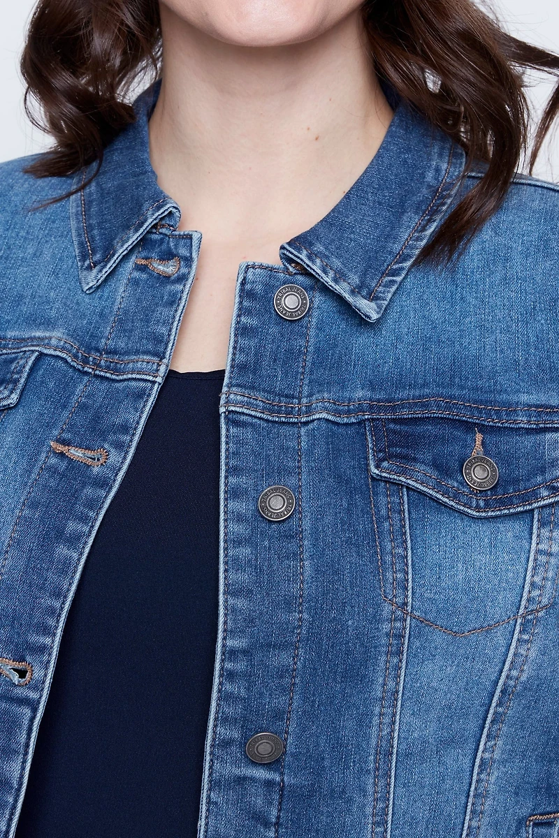 La veste en jean classique