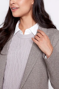 Tweed blazer
