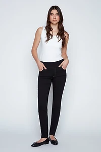 Slim leg denim pant