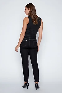 Le jean droit cinq poches