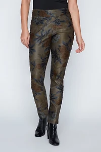 Pull on printed pant