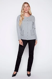 Stud detail sweater