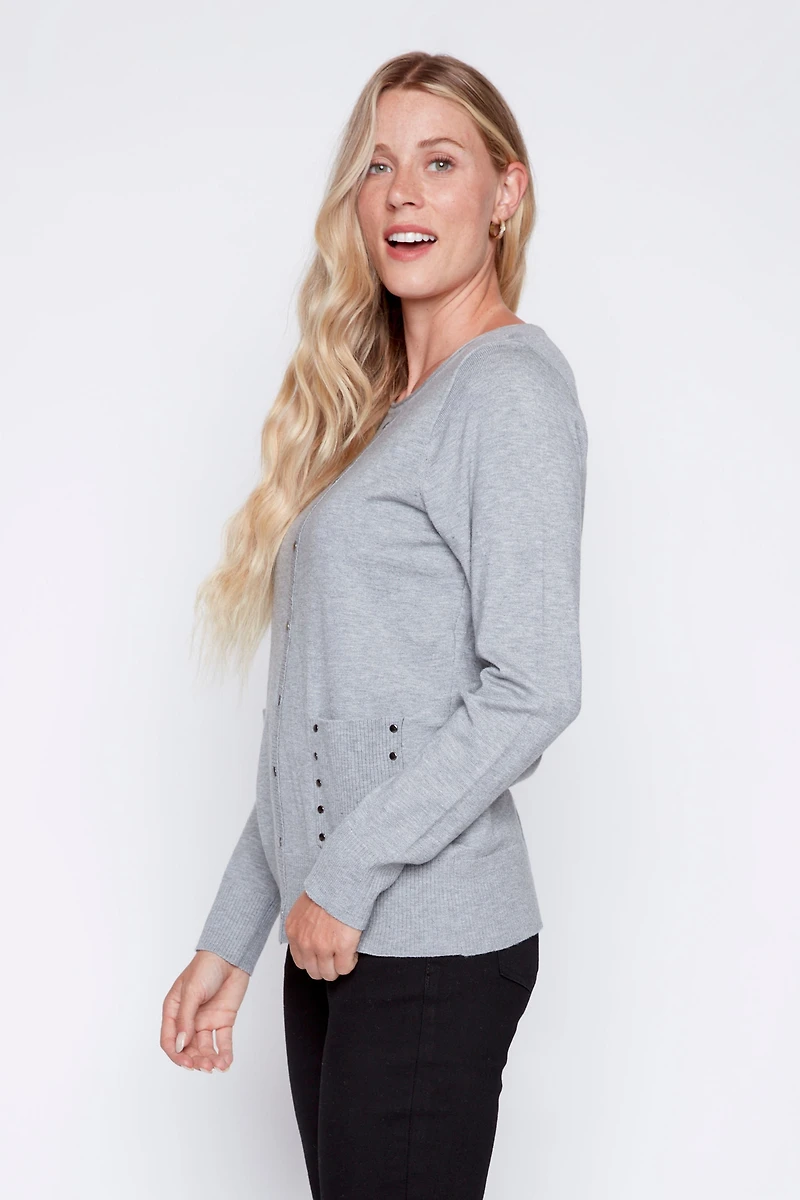 Stud detail sweater