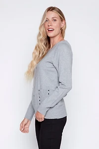 Stud detail sweater