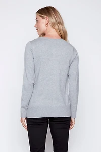 Stud detail sweater