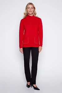 Pearl pocket detail tunic