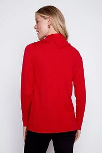 Pearl pocket detail tunic