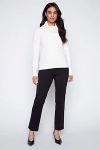 Heart detail sweater