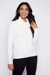 Heart detail sweater