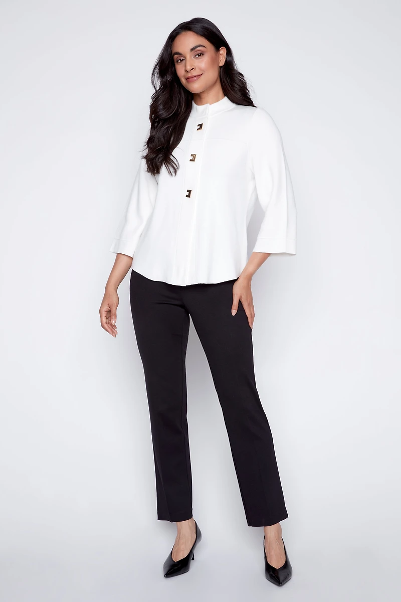 Le cardigan unie