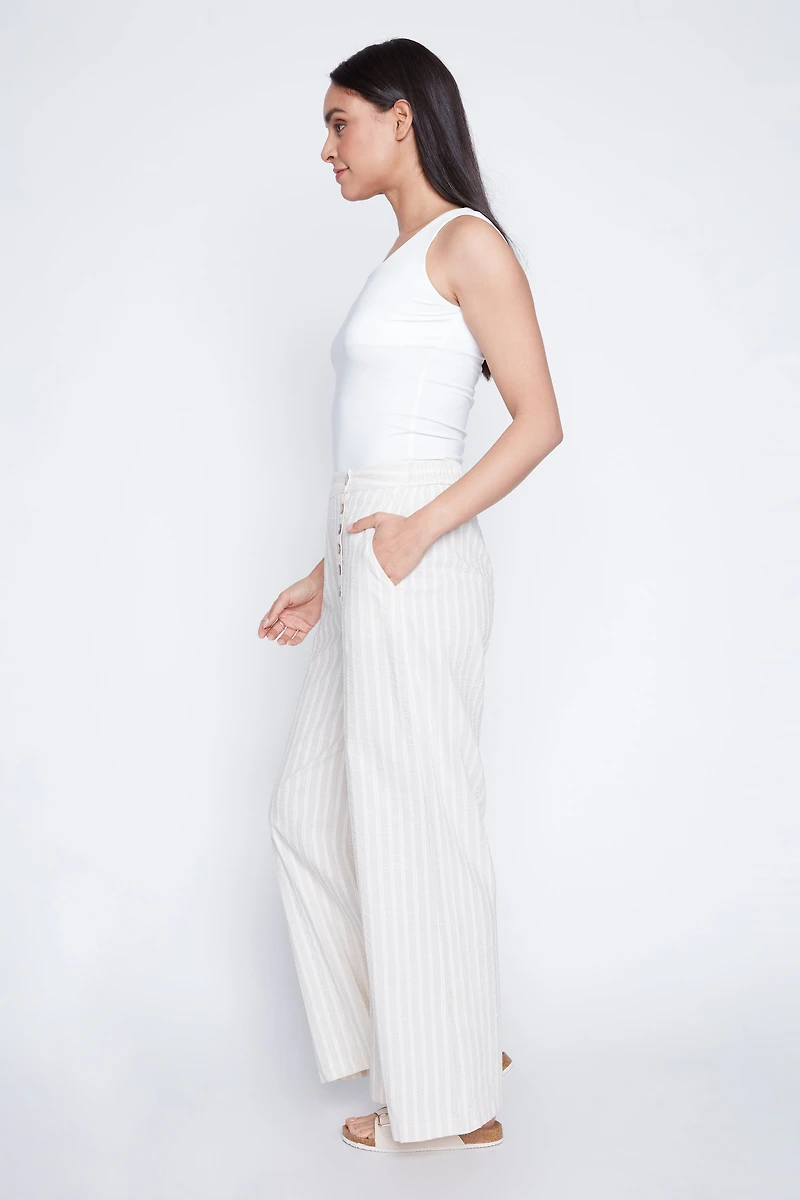 Stripe palazzo pant