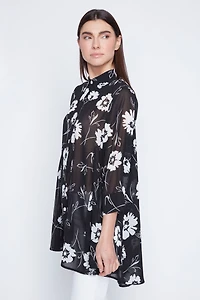 La blouse en mousseline multi-port