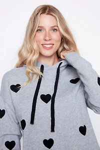 Hearts hoodie