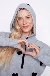 Hearts hoodie