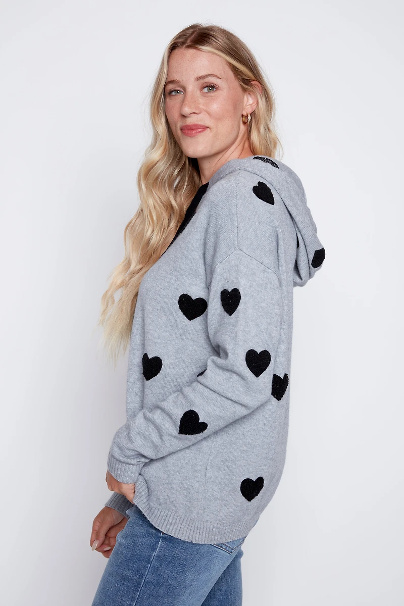 Hearts hoodie