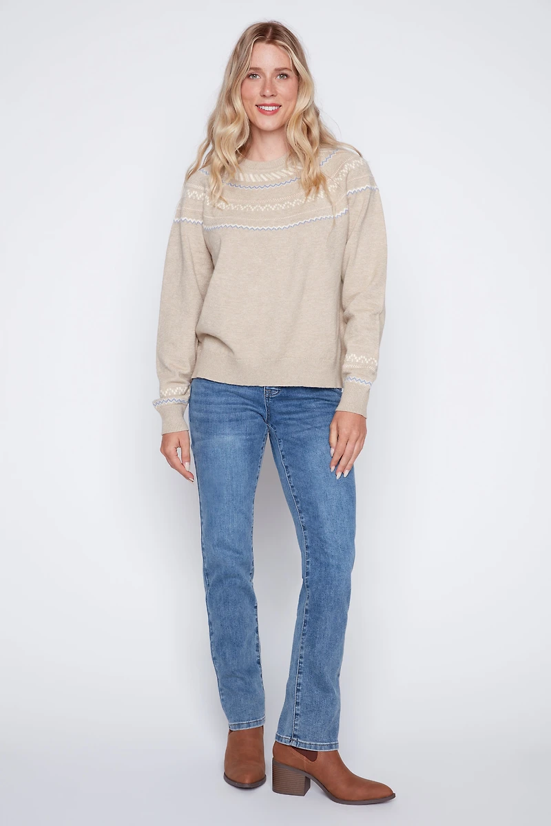 Le pull de ski