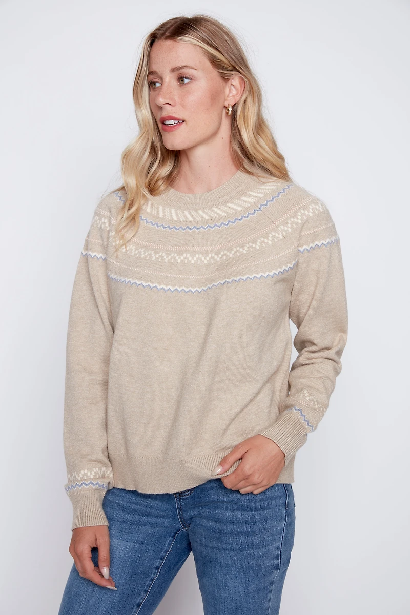 Le pull de ski