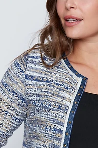 Boucle knit jacket