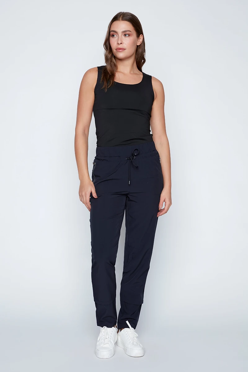 Pull on cuffed pant