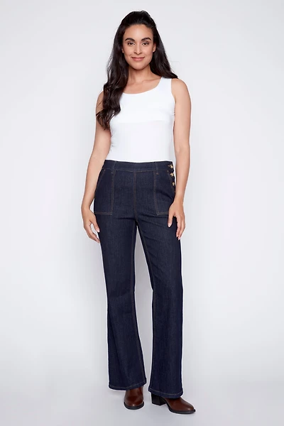 Flare leg jean