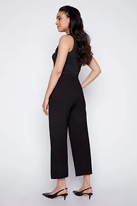 Wide leg pdr pant