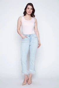 Flare leg jean