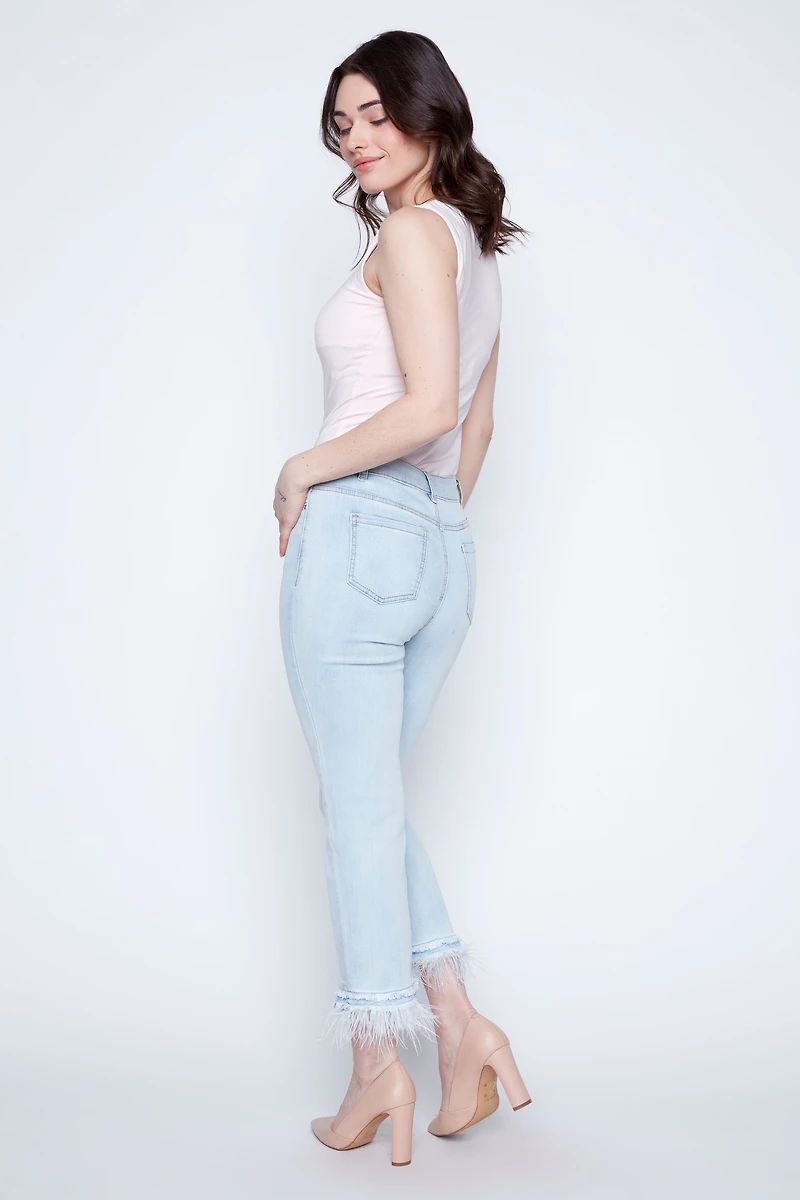 Flare leg jean