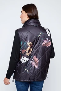 Reversible quilted vest