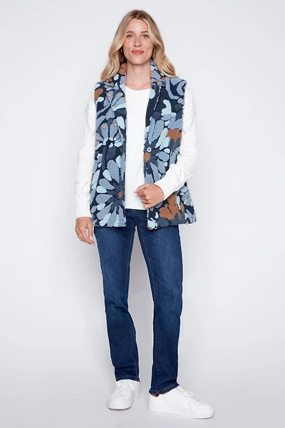 Le gilet floqué