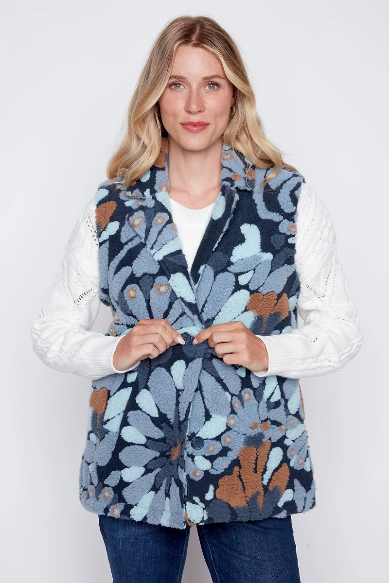 Le gilet floqué
