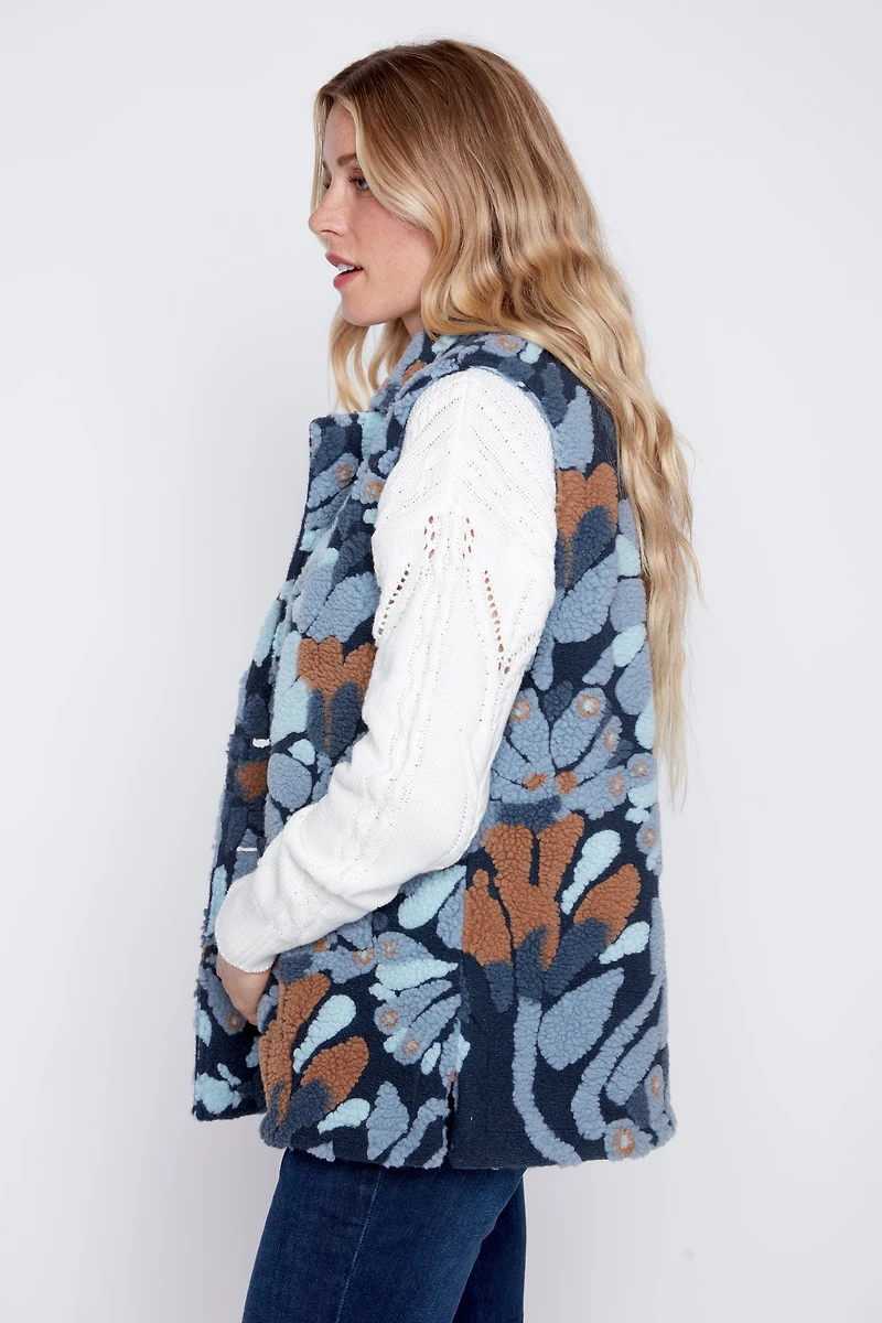 Le gilet floqué