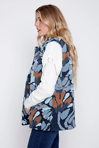 Le gilet floqué