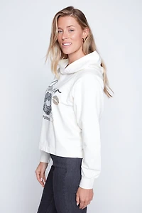 Le sweat à capuche Amour