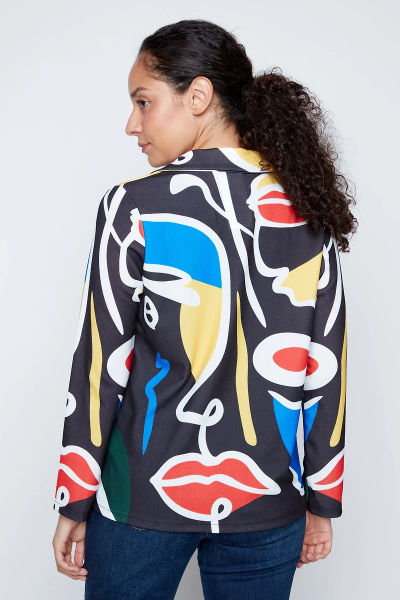 Wearable art blazer