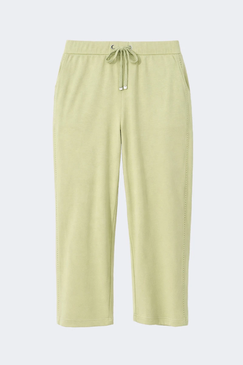 Pull on scuba knit pant