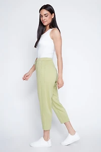 Pull on scuba knit pant