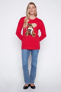 Winter bear sweater