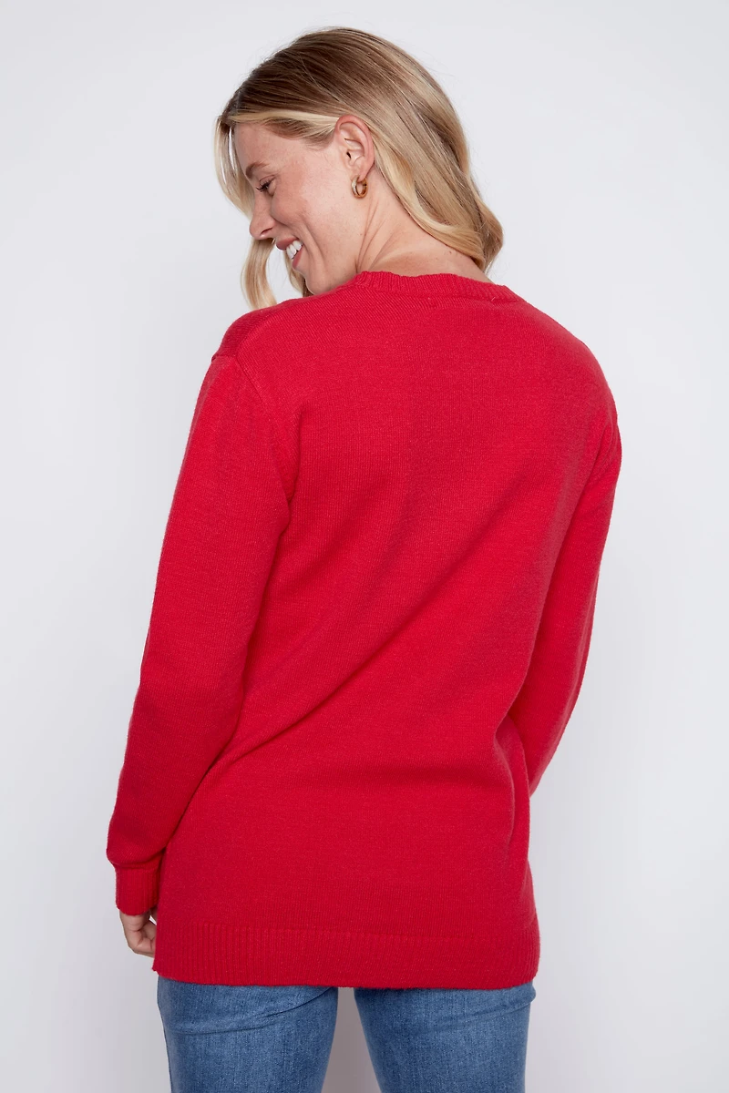 Winter bear sweater
