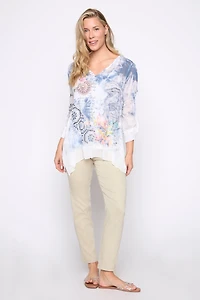 Crinkle tunic