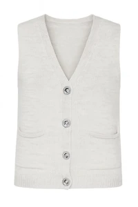 Button front vest