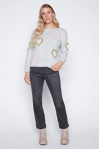Hearts sweater