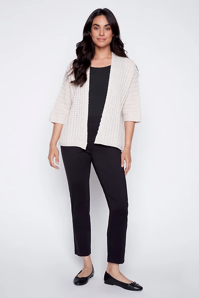 Le cardigan crocheté